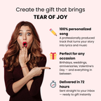 Your story in a song. Emotions guaranteed.