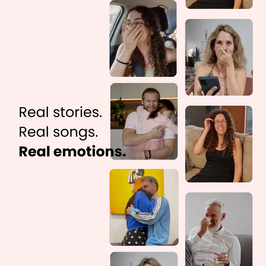 Your story in a song. Emotions guaranteed.