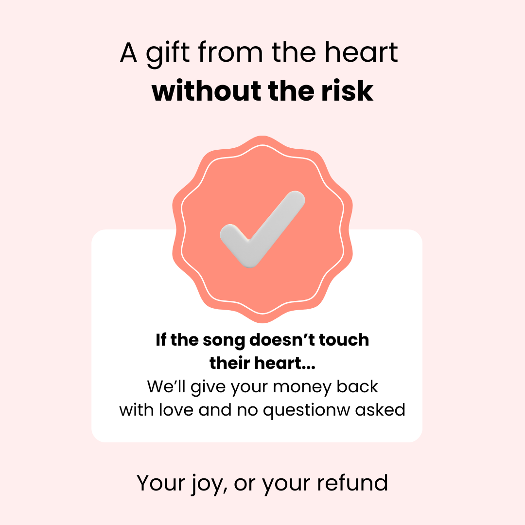 Your story in a song. Emotions guaranteed.